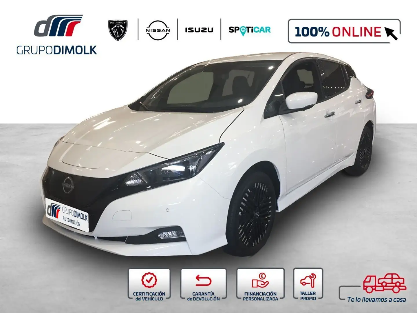 Nissan Leaf 62 kWh e+ Tekna Blanco - 1