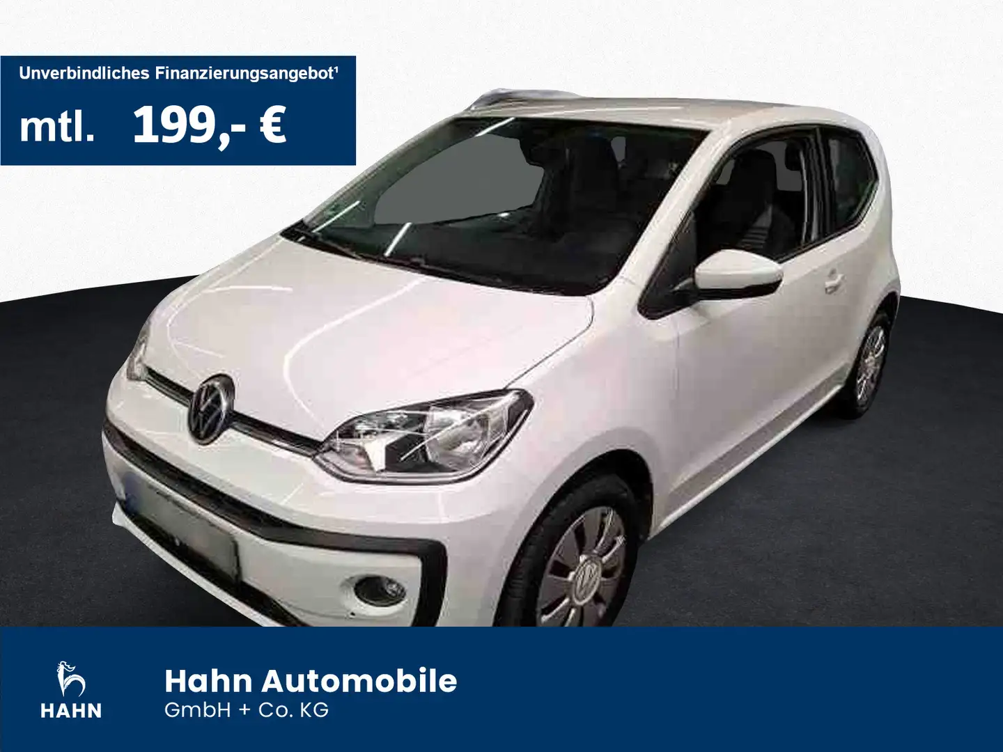 Volkswagen up! 1.0 move up! GRA Klima Rückfahrkam. Sitzheiz Weiß - 1