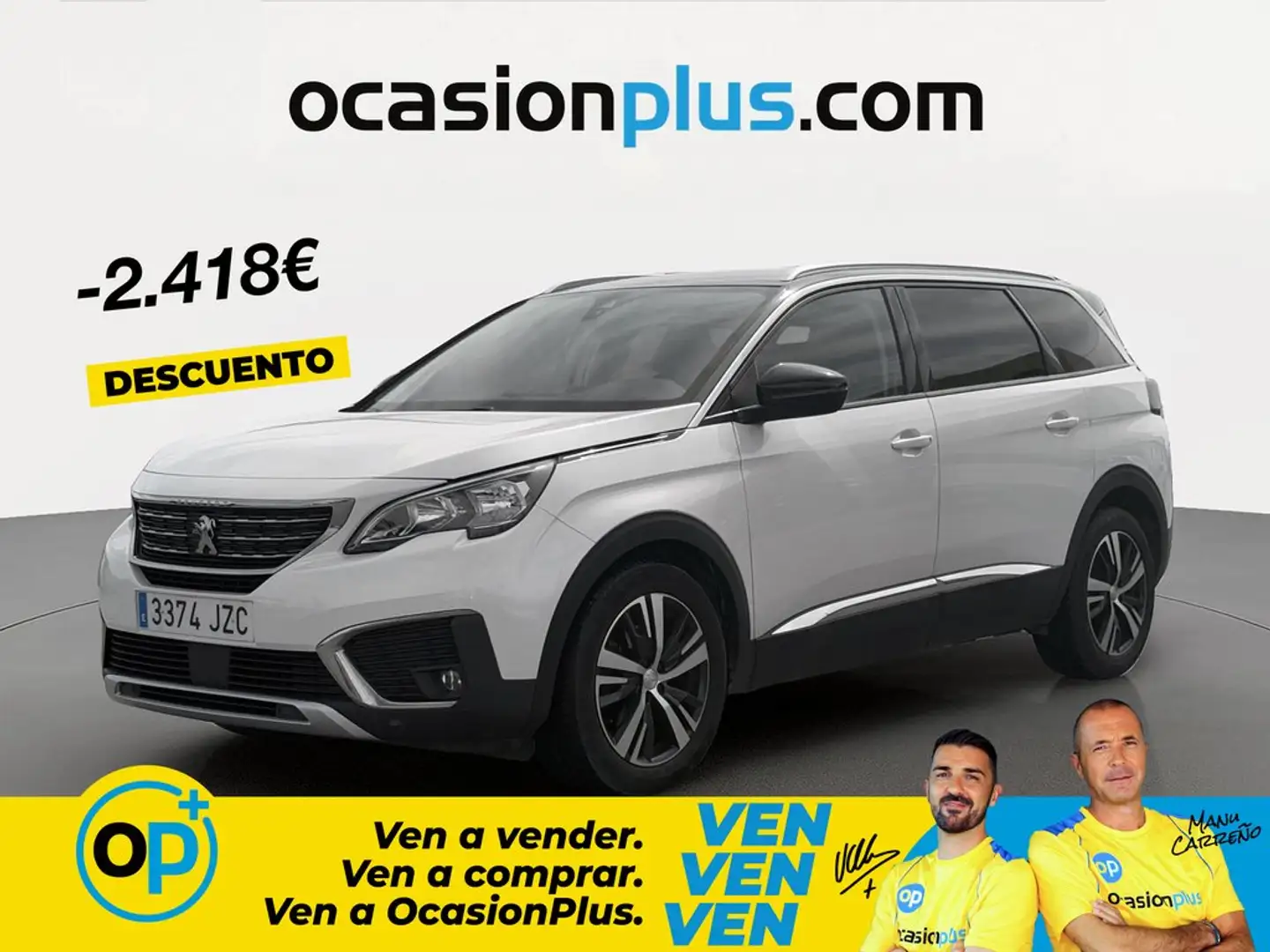 Peugeot 5008 1.6BlueHDi S&S Allure 120 Blanco - 1