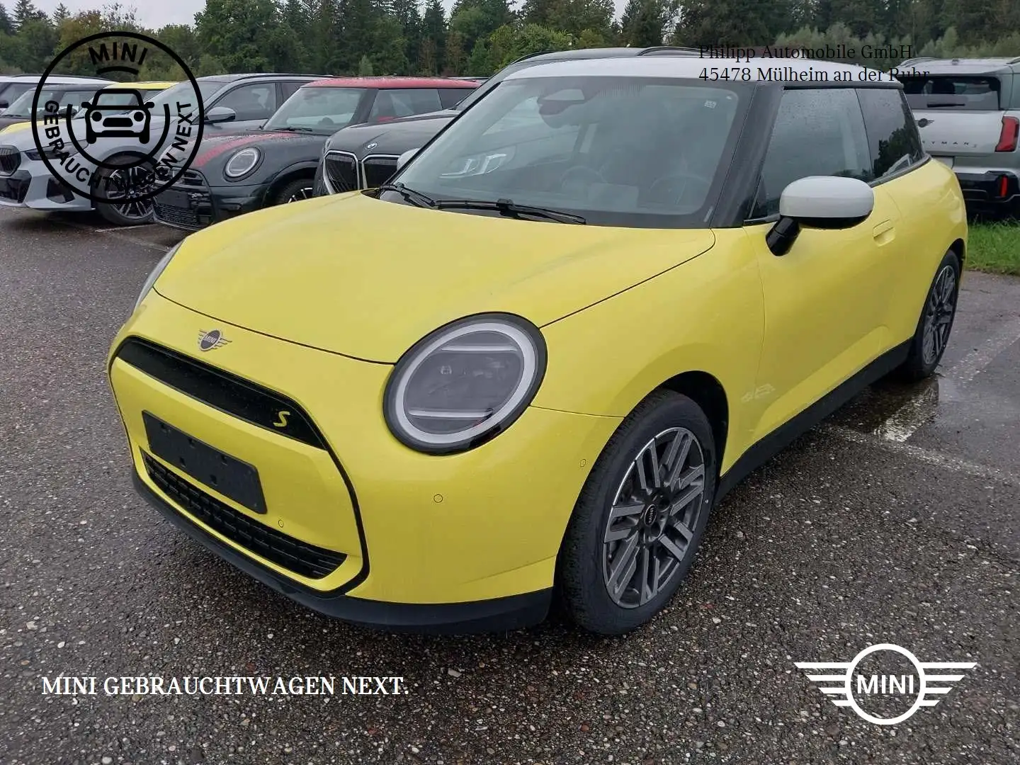 MINI Cooper SE PANO Keyless HuD Lenkradhzg Paket M Gelb - 1