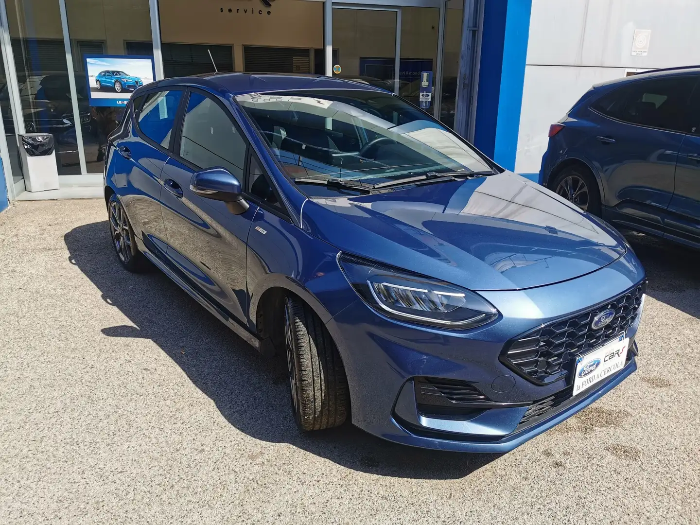 Ford Fiesta 1.0 Ecoboost Hybrid 125 CV DCT 5 porte ST-Line Aut Blu/Azzurro - 2