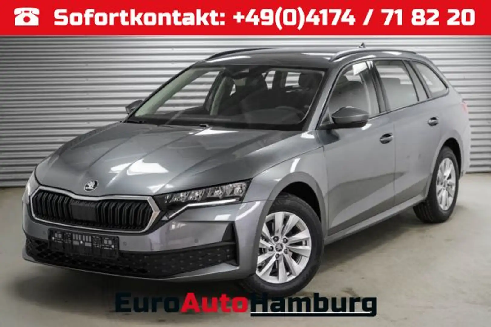 Skoda Octavia Kombi 1,5 eTSI DSG Essence - LAGER -LAG. Grau - 1