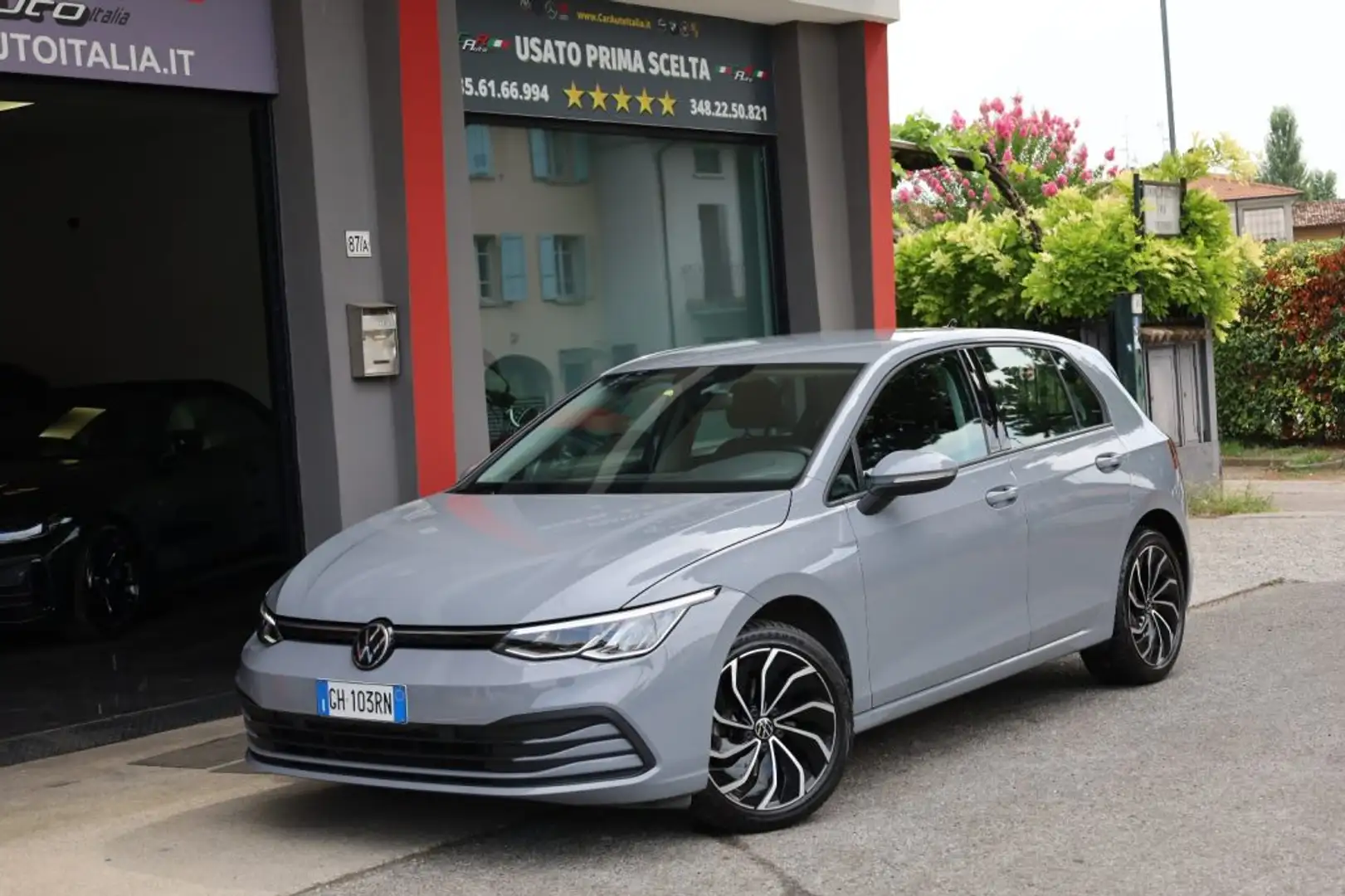 Volkswagen Golf VIII 2.0 TDI 150 CV DSG 17" PREZZO REALE Tagl. VW Grigio - 1