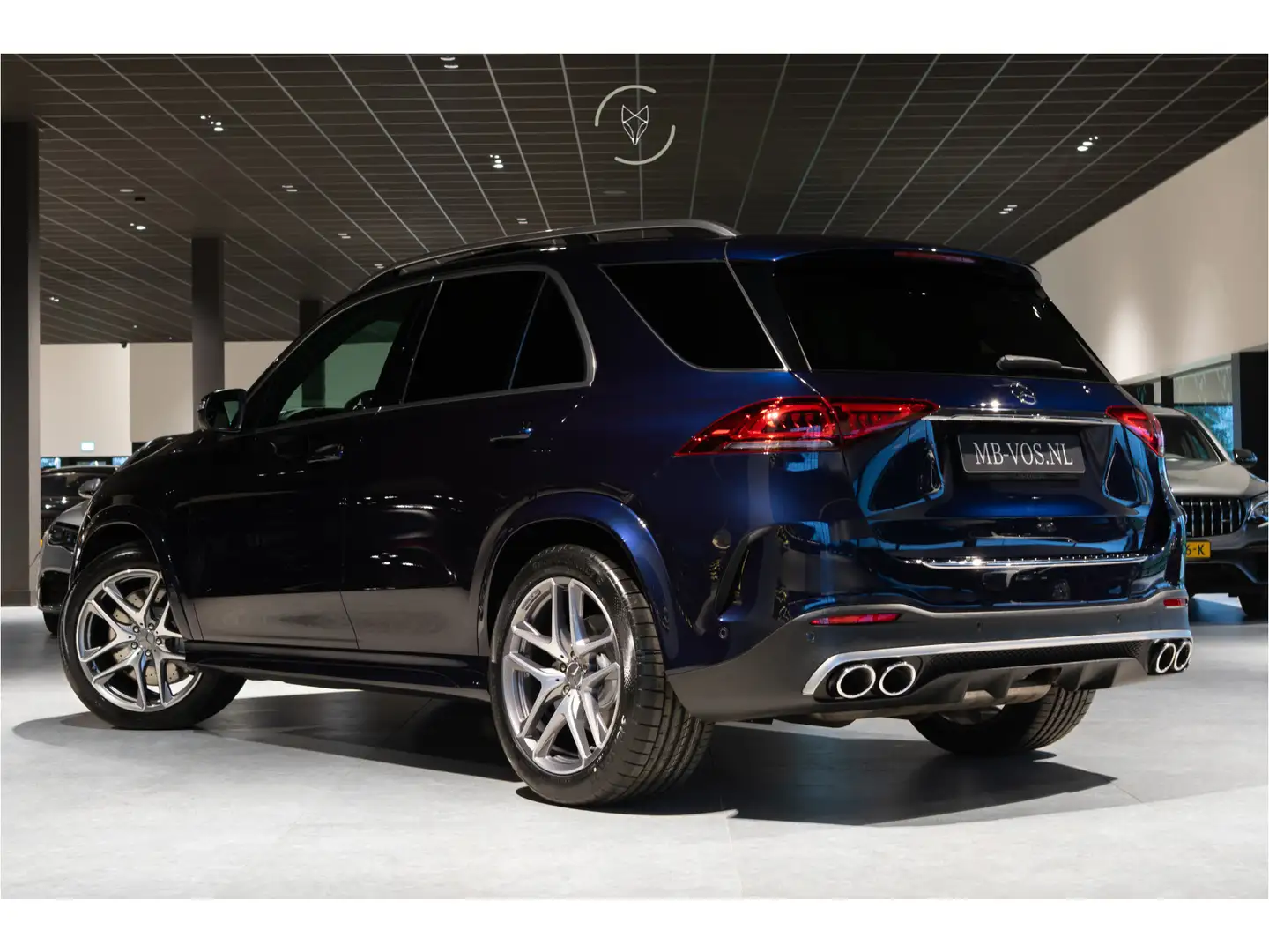 Mercedes-Benz GLE 53 AMG 4M+ Grijs kenteken Brabus 500PK|New service |Pano| Bleu - 2