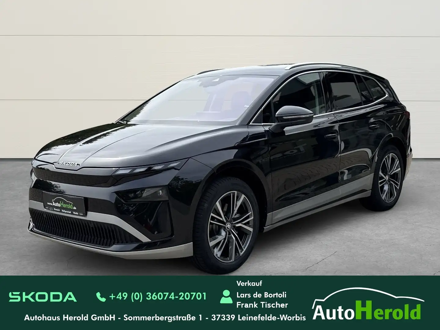 Skoda Enyaq 60 Loft 150kW *PV 6.650,-€* Schwarz - 1