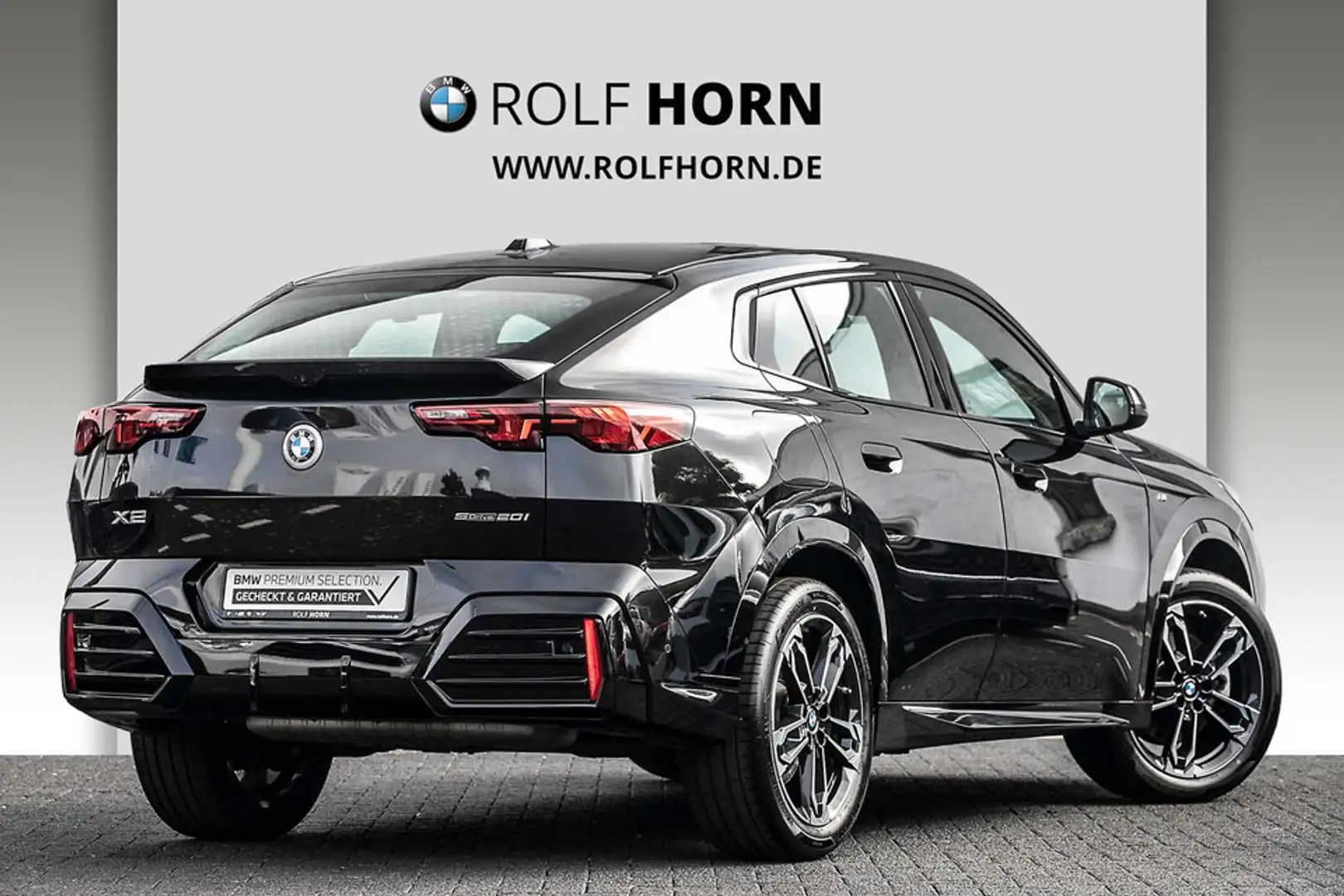 BMW X2 sDriv20i M Sportpaket 19" RKam Navi LED Klima Чёрный - 2