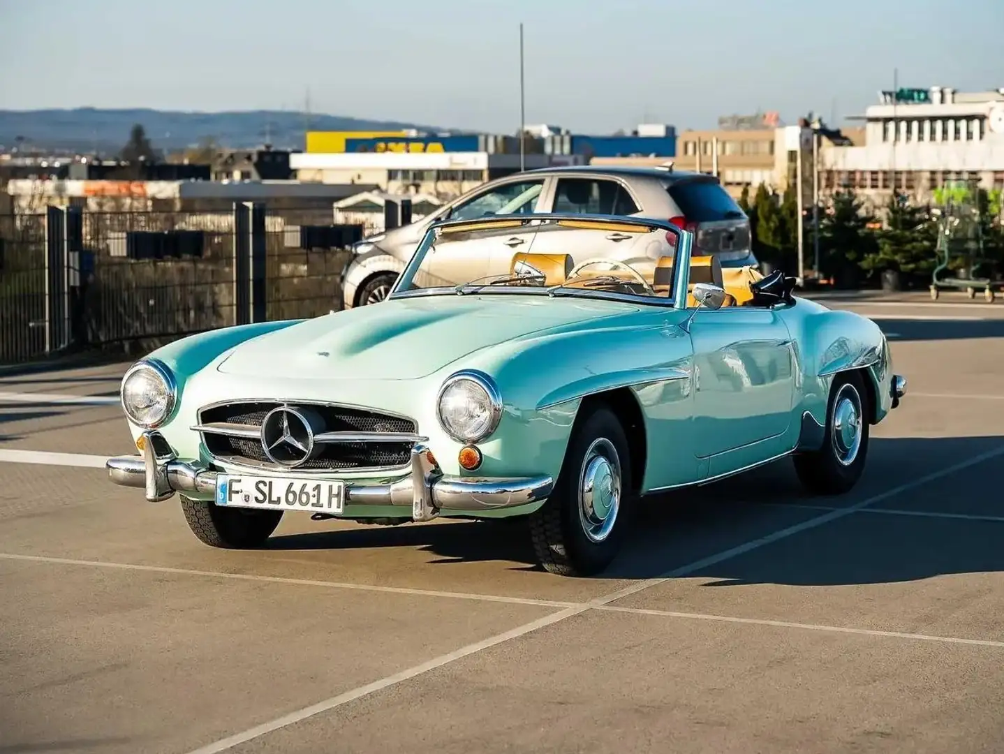 Mercedes-Benz 190 W121 190 SL Verde - 1