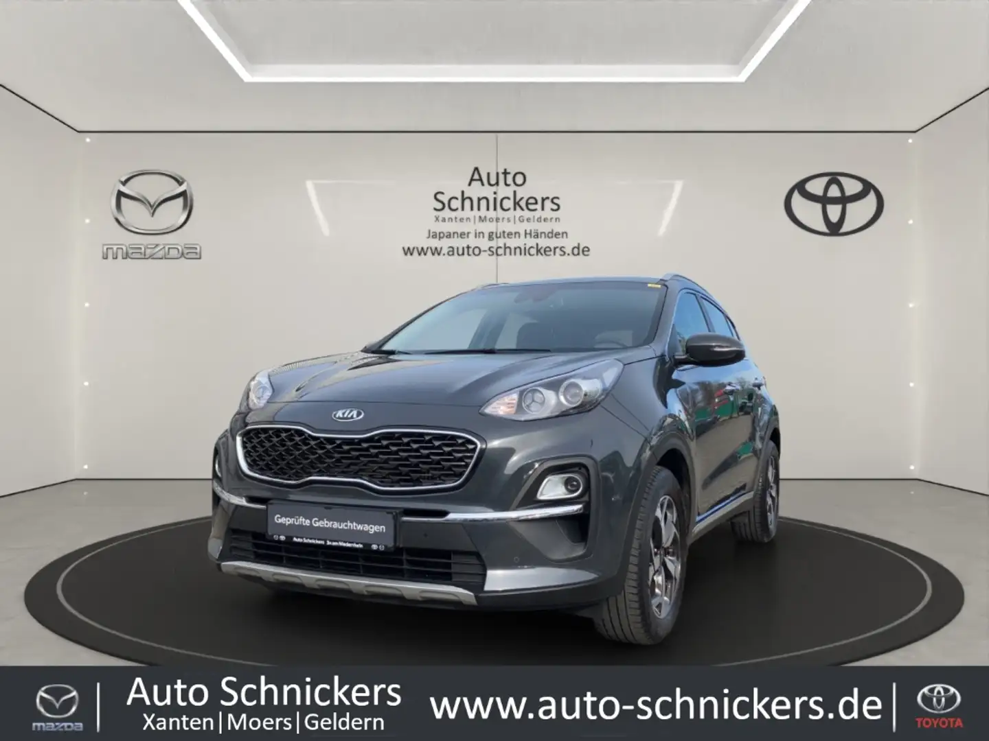 Kia Sportage 1.6 T-GDI+JBL+NAV+KAMERA+GJ-RÄDER !! Grau - 1