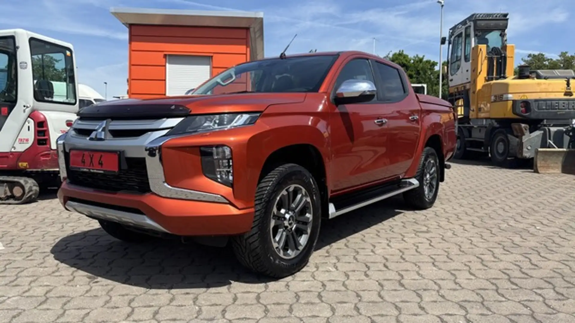 Mitsubishi L200 L 200 4x4 Heckdeckel Rfk Orange - 2