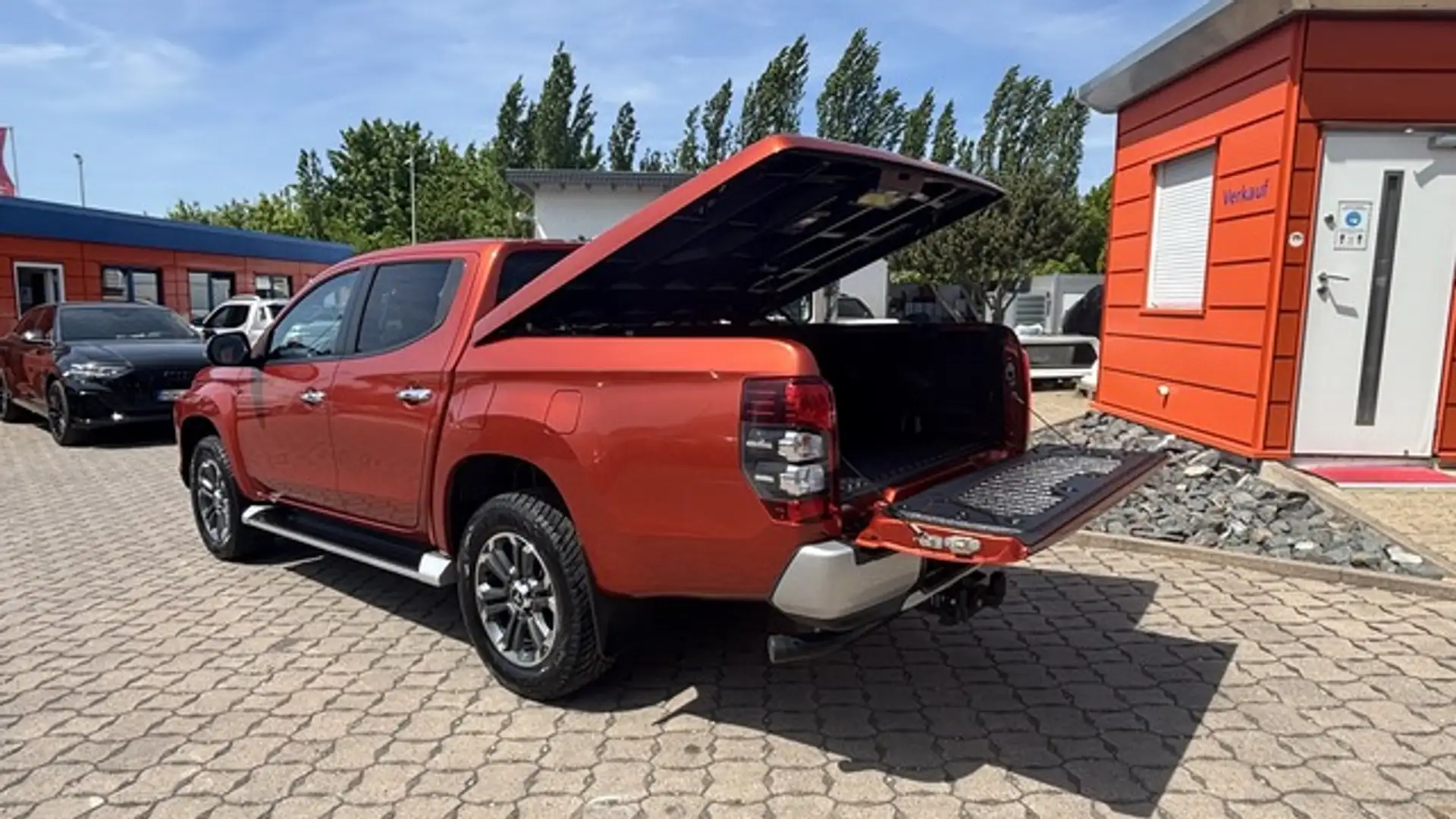 Mitsubishi L200 L 200 4x4 Heckdeckel Rfk Orange - 1