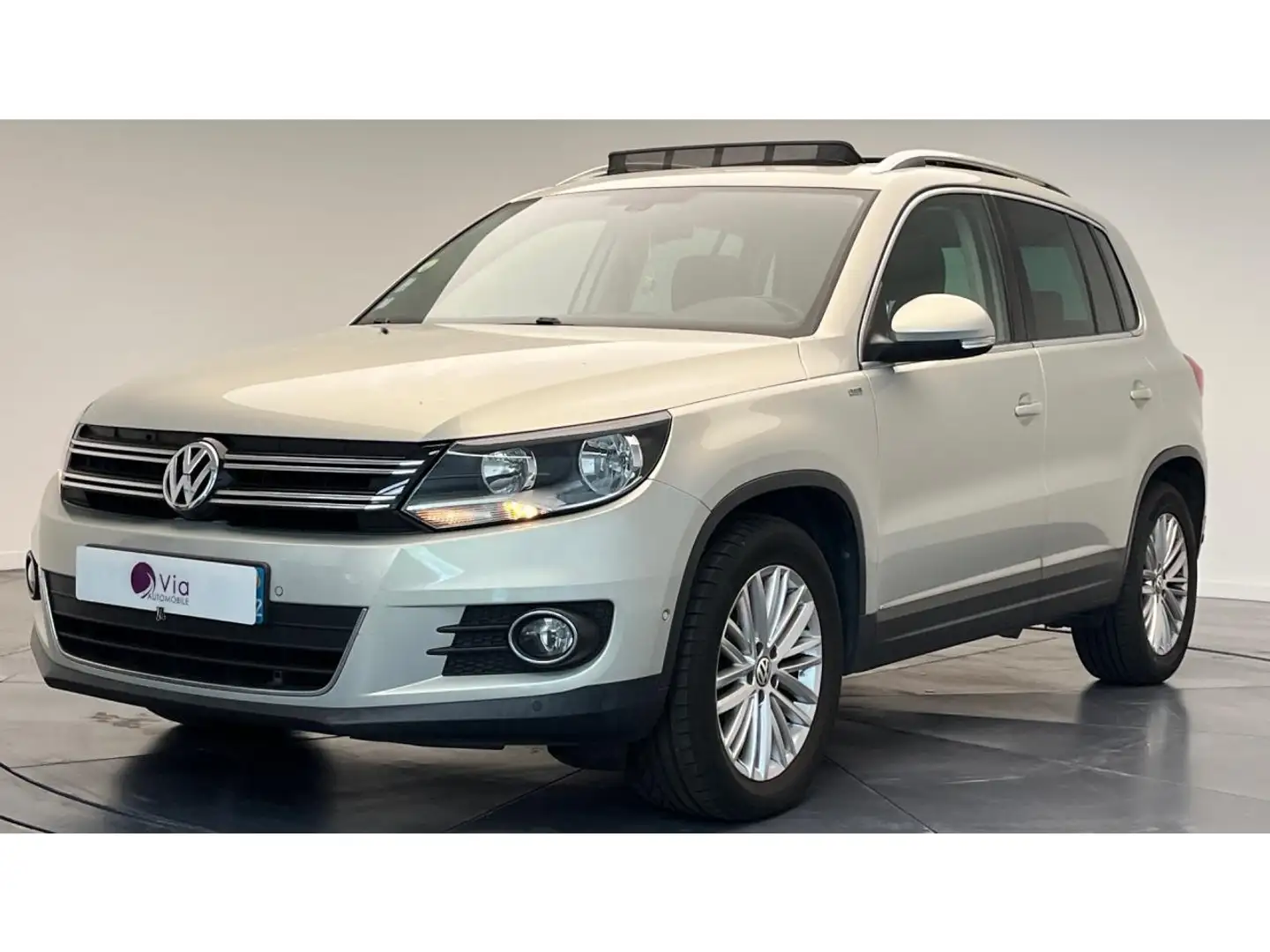 Volkswagen Tiguan 2.0 TDI 110 ORIGINE FRANCE / TOIT OUVRANT / DISTRI Gris - 1