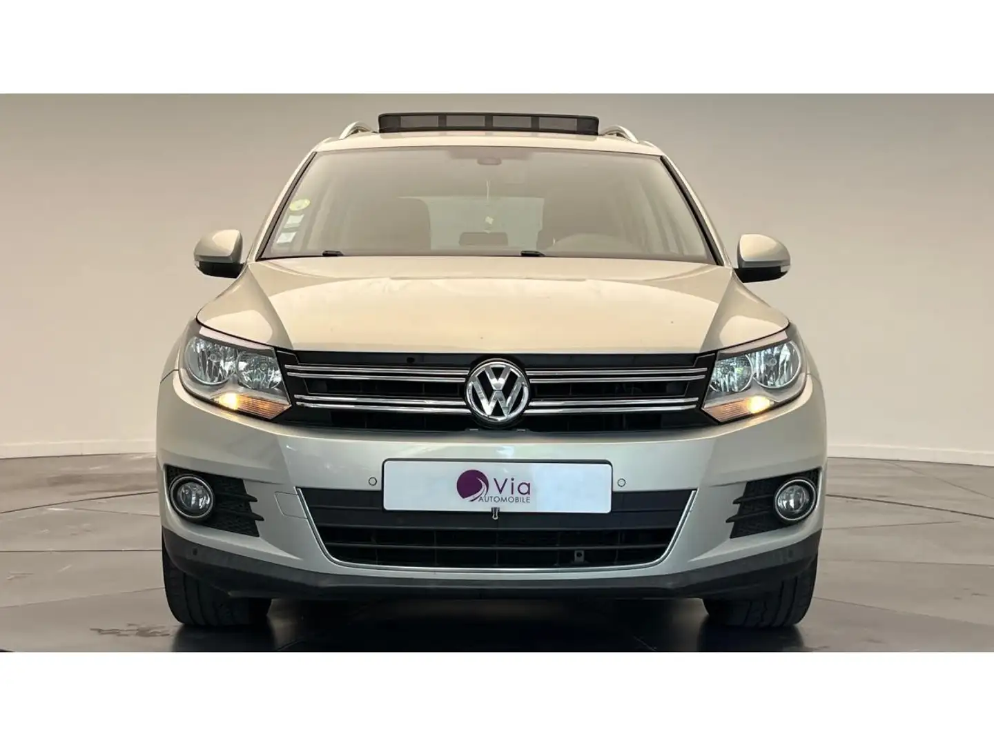 Volkswagen Tiguan 2.0 TDI 110 ORIGINE FRANCE / TOIT OUVRANT / DISTRI Gris - 2