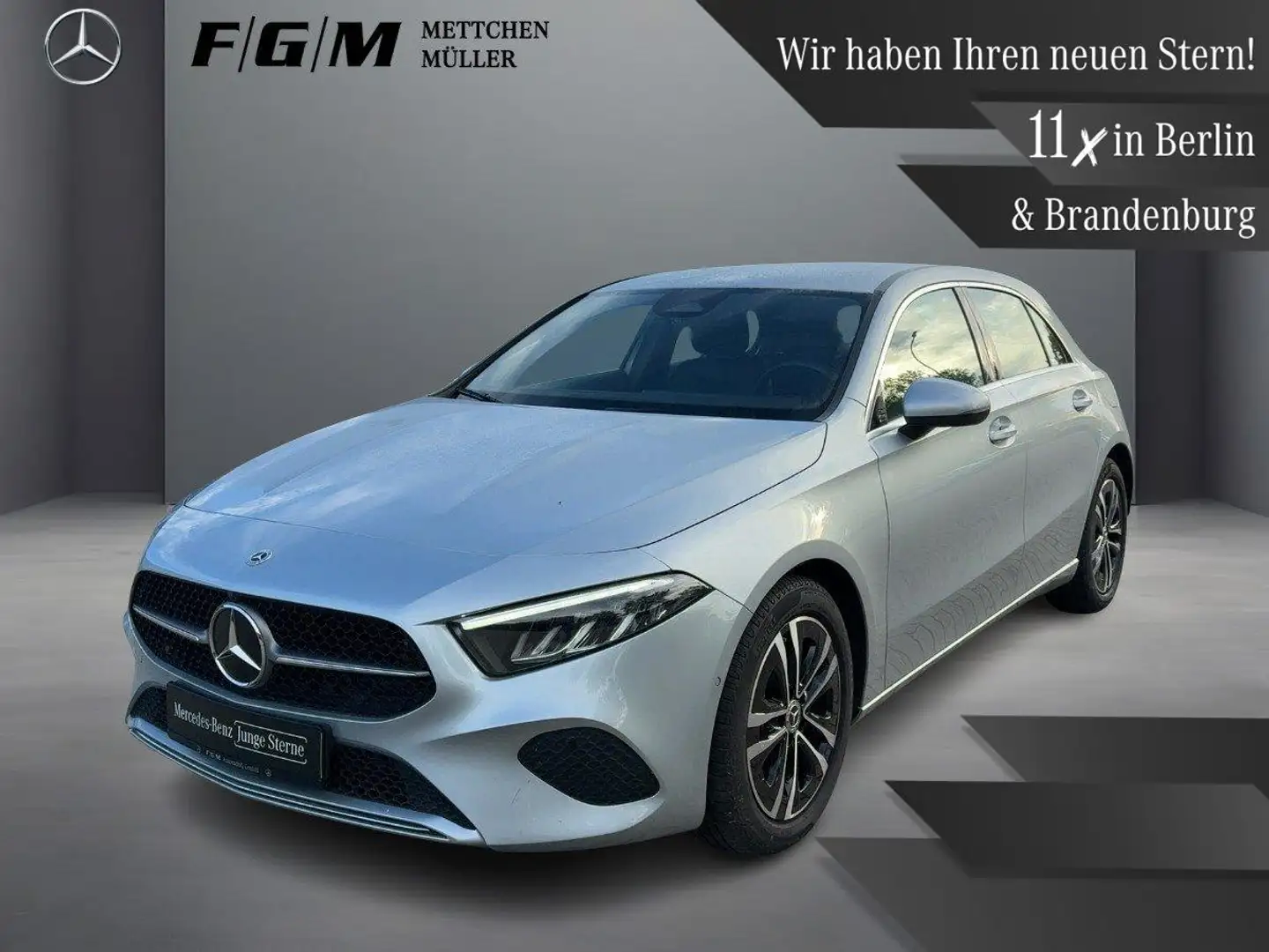 Mercedes-Benz A 180 Progressive Sitzhz|Kam|LED|LMF|Navi|PDC Silber - 1