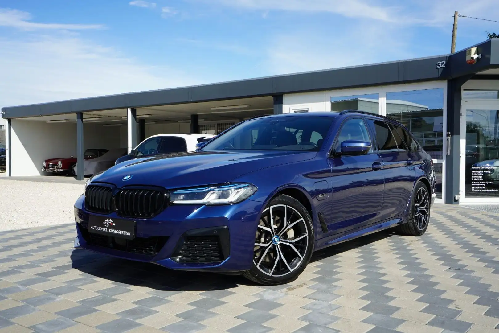 BMW 530 e*xDrive*M Sport*360°*Laser*Memory*HUD*ACC* Bleu - 1