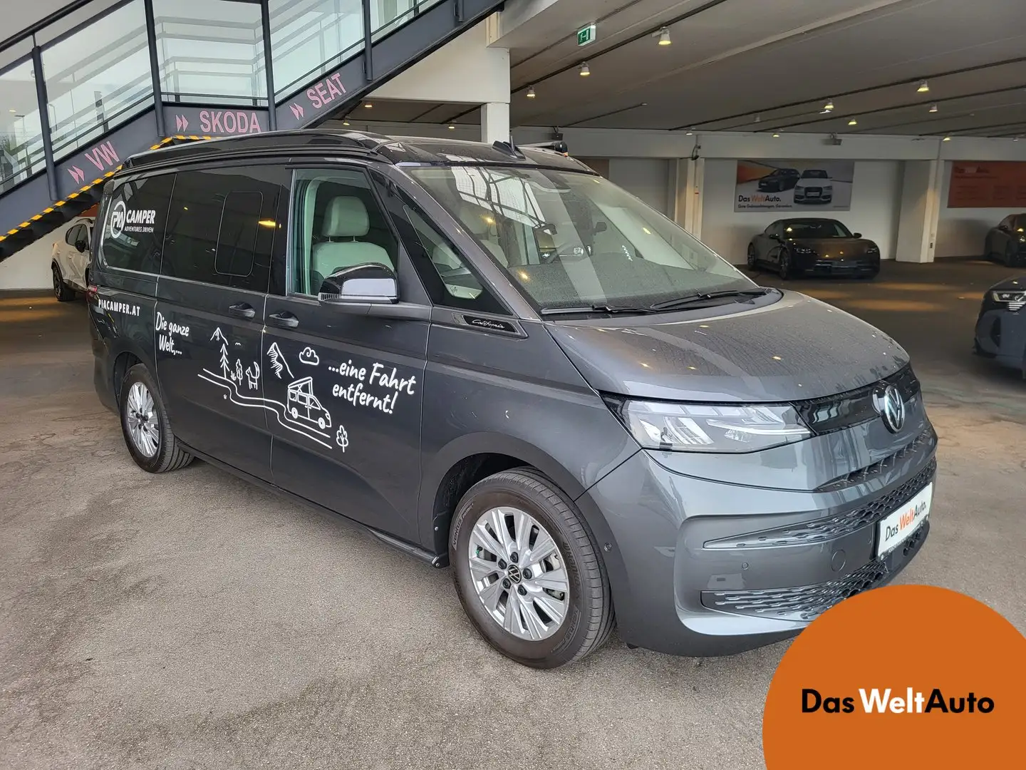 Volkswagen T6 California VW T6 California Beach Camper TDI Gris - 1