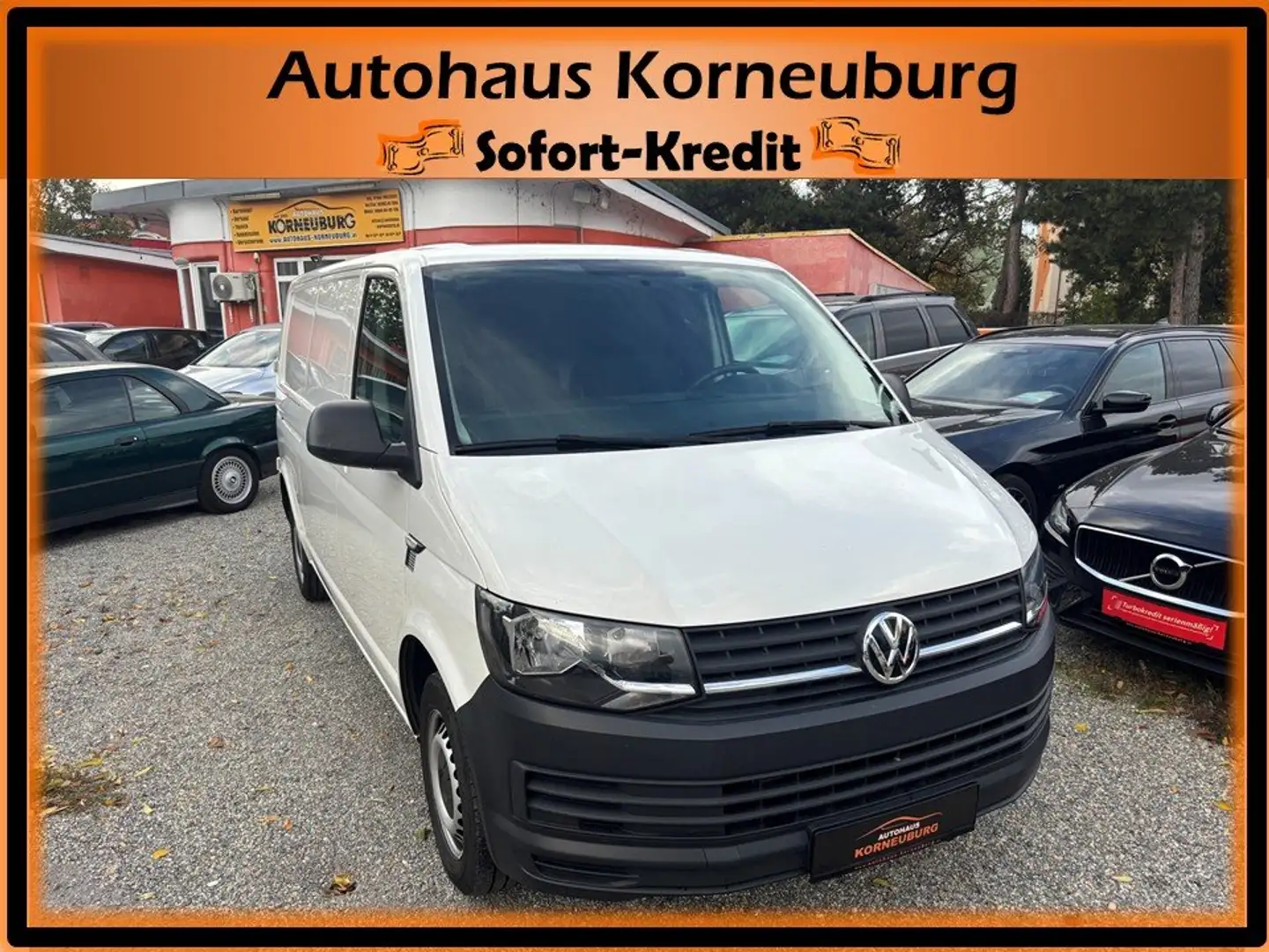 Volkswagen T6 Transporter Kasten lang **Klima**PDC**Tempomat** Weiß - 1