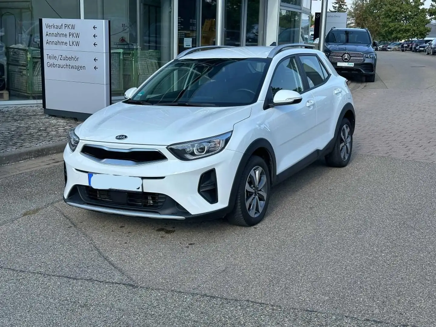 Kia Stonic 1.0 T 100 DCT Vision Navi Asisstenten Alb - 1