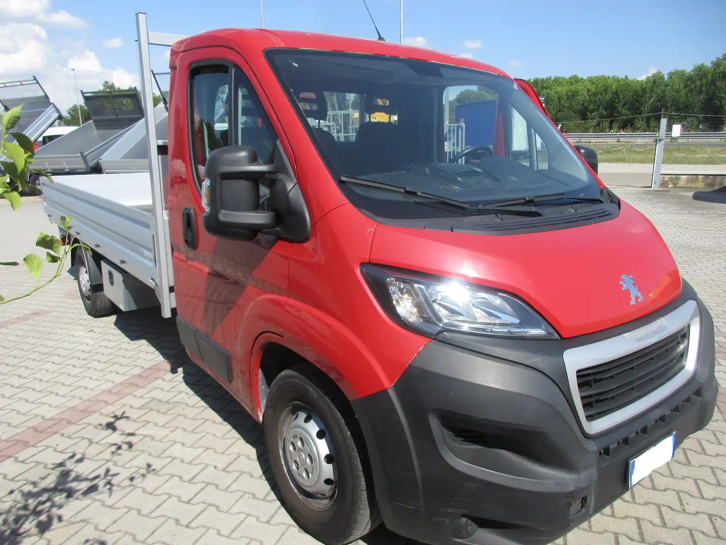Peugeot Boxer 2.2 hdi 165cv Cassone fisso aperto nuovo Rosso - 1