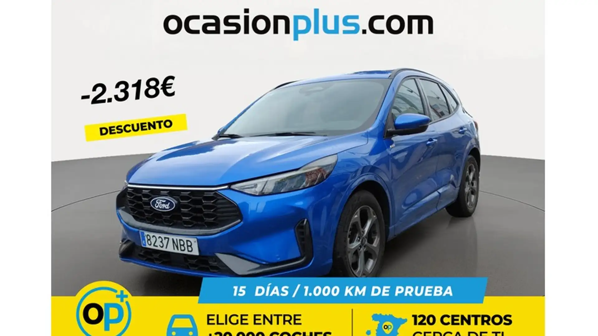 Ford Kuga 1.5 EcoBoost ST-Line FWD 150 Bleu - 1