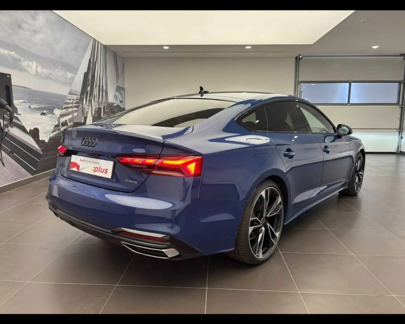 Audi A5 Sportback S line edition 40 TDI quattro Blau - 2