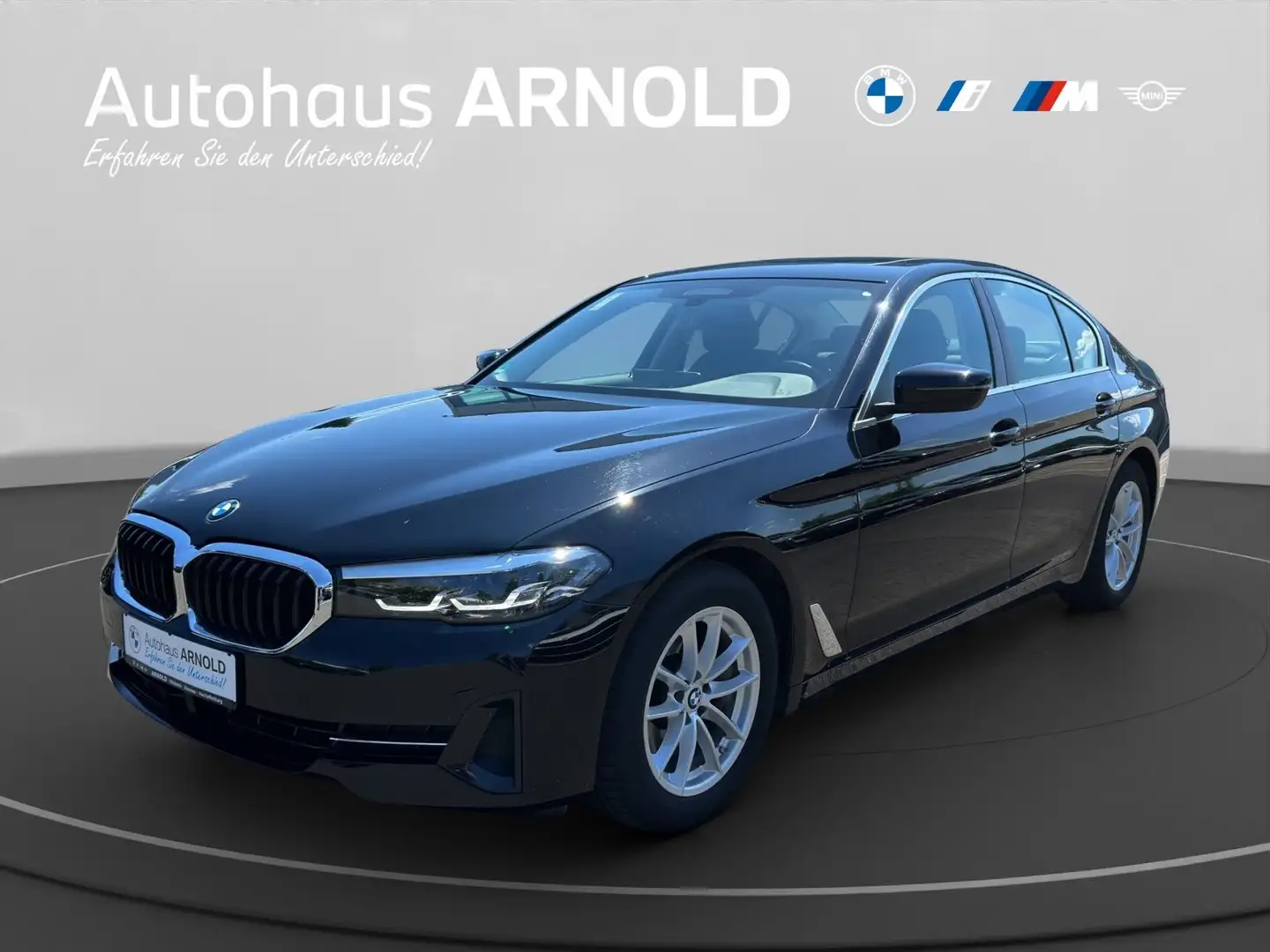 BMW 530 d xDrive Limousine Schiebedach Sitzhzg. AHK Schwarz - 1