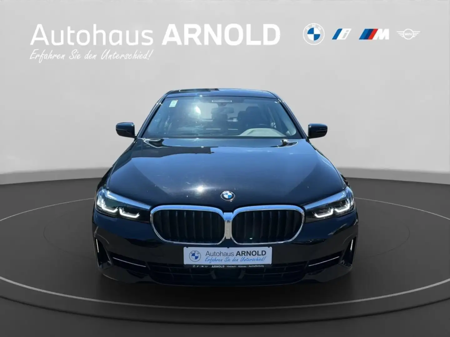 BMW 530 d xDrive Limousine Schiebedach Sitzhzg. AHK Schwarz - 2