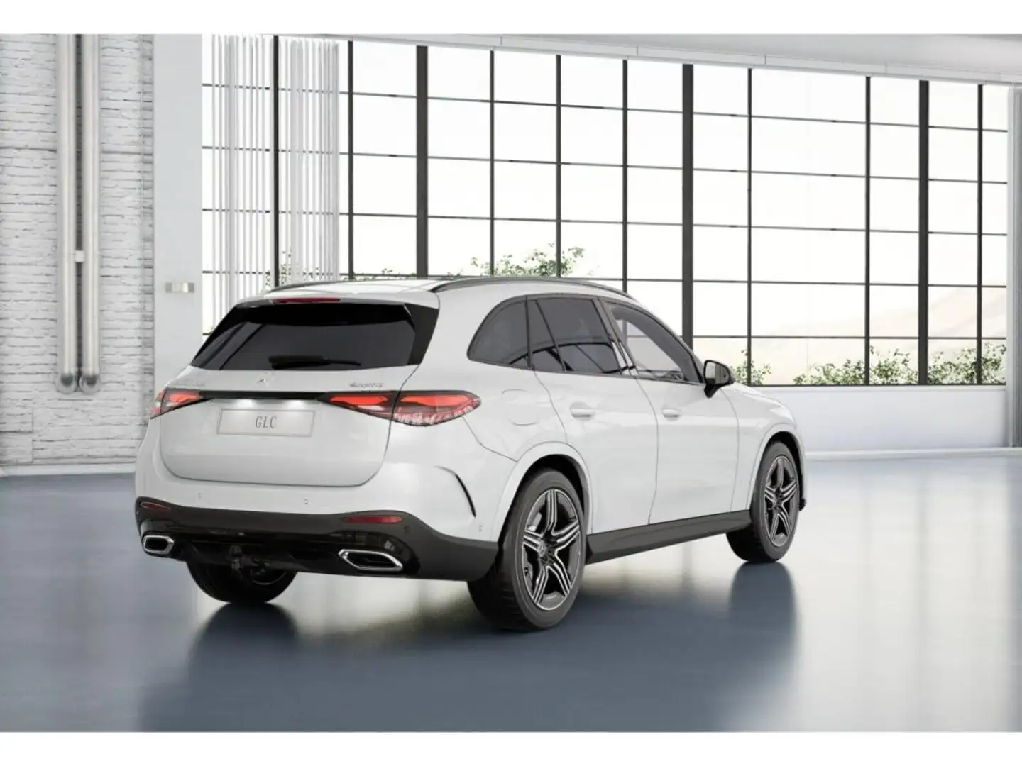 Mercedes-Benz GLC 300 de 4MATIC AMG-Sport+Burm+Pano+Digital Weiß - 2
