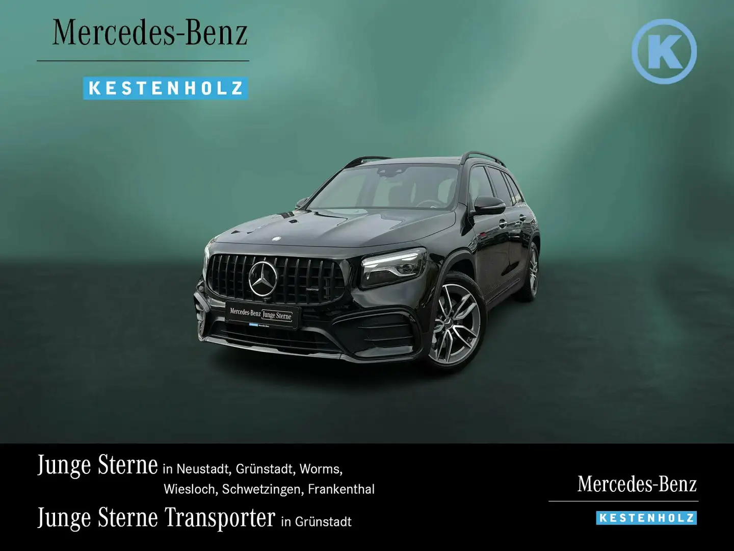 Mercedes-Benz GLB 35 AMG GLB 35 AMG 4M AMG+NIGHT+AHK+DISTR+PANO+BURME+HUD Noir - 1