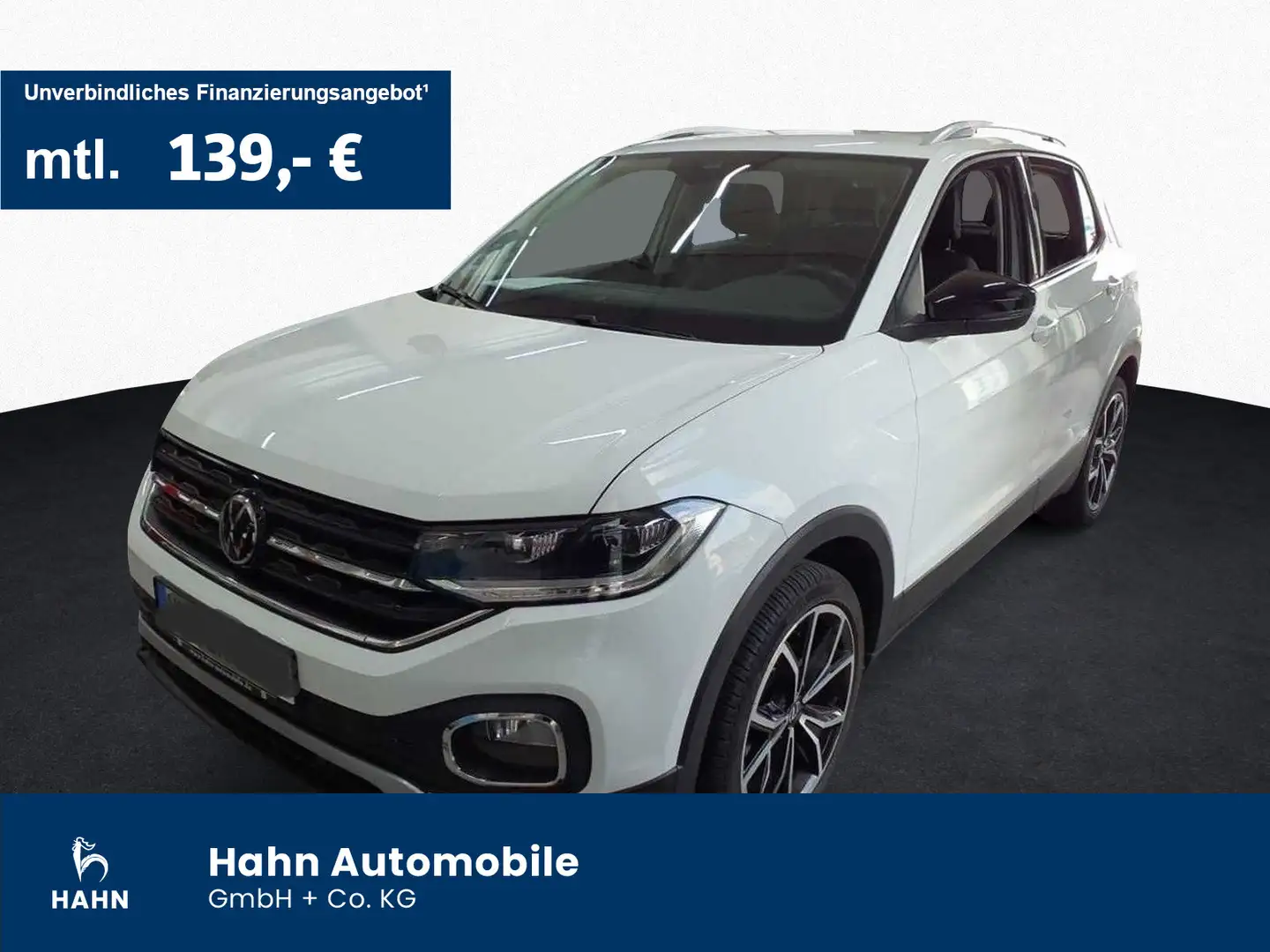 Volkswagen T-Cross 1.0TSI Style ACC LED CAM Navi Sitzh Weiß - 1