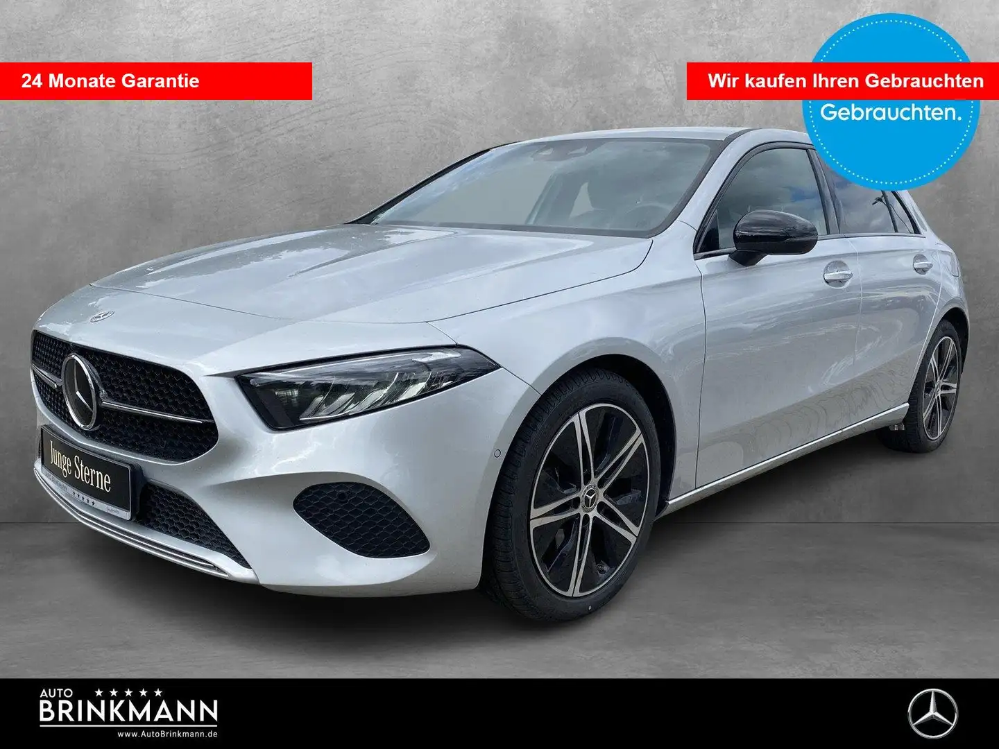 Mercedes-Benz A 180 A 180 Progressive/LED/SHZ/Kamera Parktronic/Klima Silber - 1