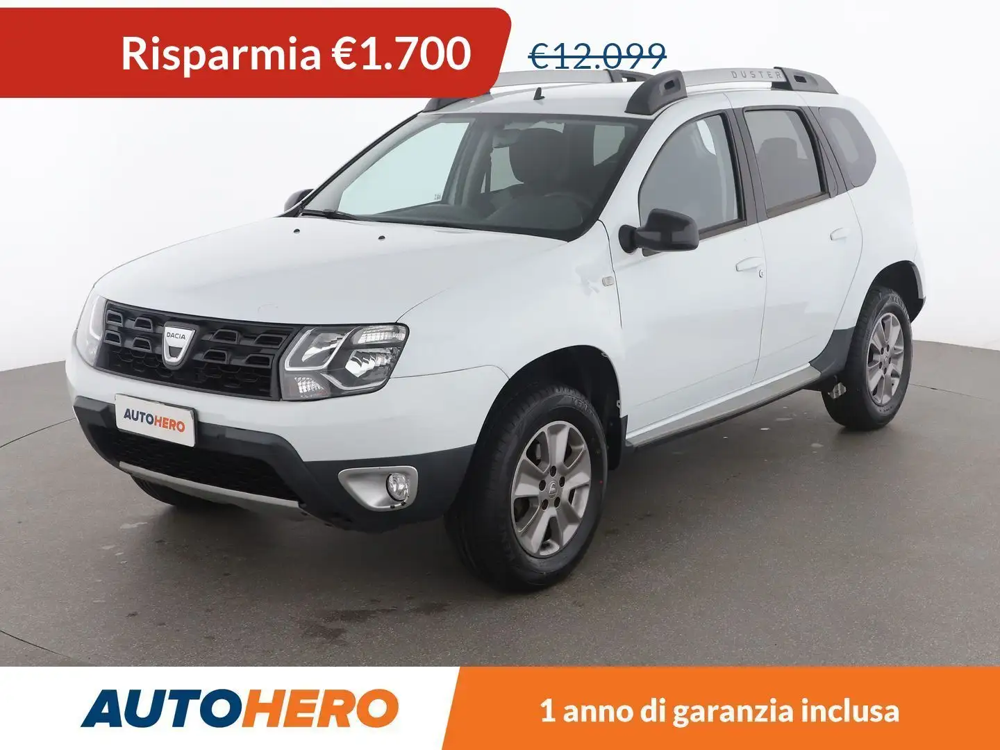 Dacia Duster 1.5 dCi Lauréate 110 CV Білий - 1