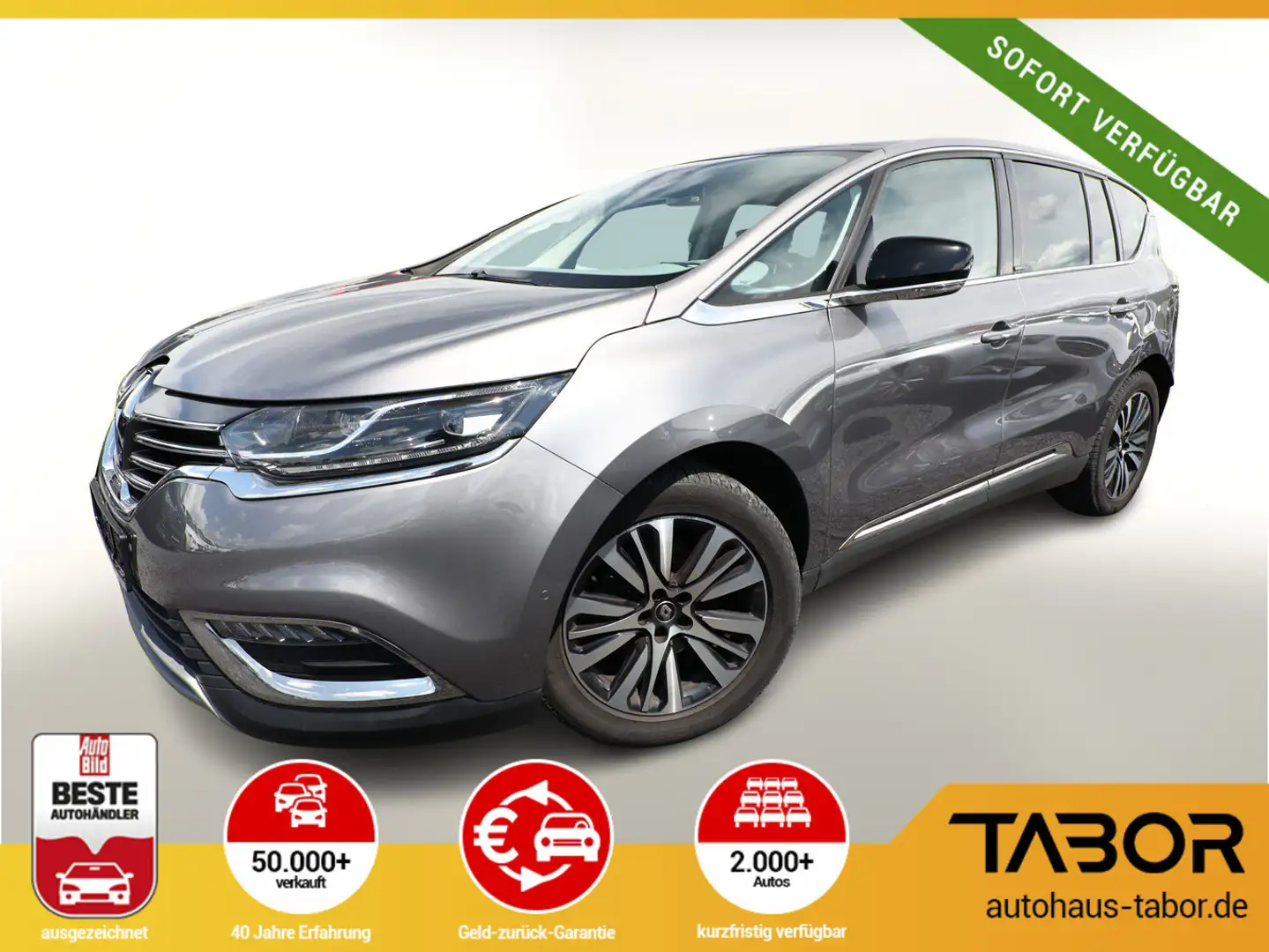 Renault Espace 1.8 TCe 225 EDC Initiale Paris PanoD Nav Grau - 2