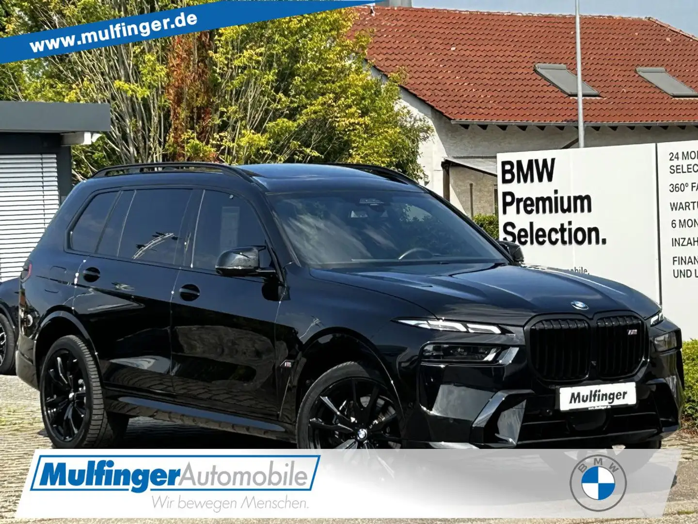 BMW X7 M 60i M Pro Executive Sky B+W eh.UPE:156840,- Schwarz - 1