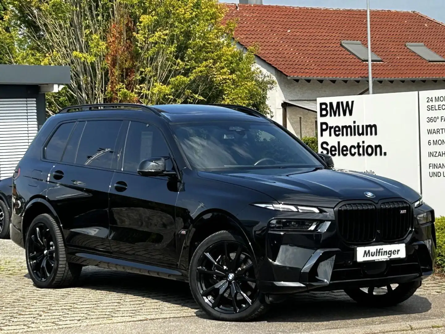 BMW X7 M 60i M Pro Executive Sky B+W eh.UPE:156840,- Schwarz - 2