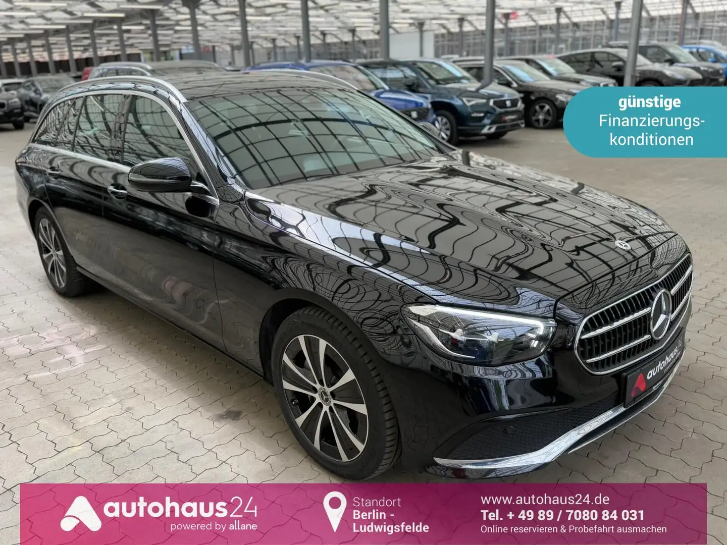 Mercedes-Benz E 300 T e Avantgarde   AHK|Kamera|Sitzhzg|Navi Schwarz - 1