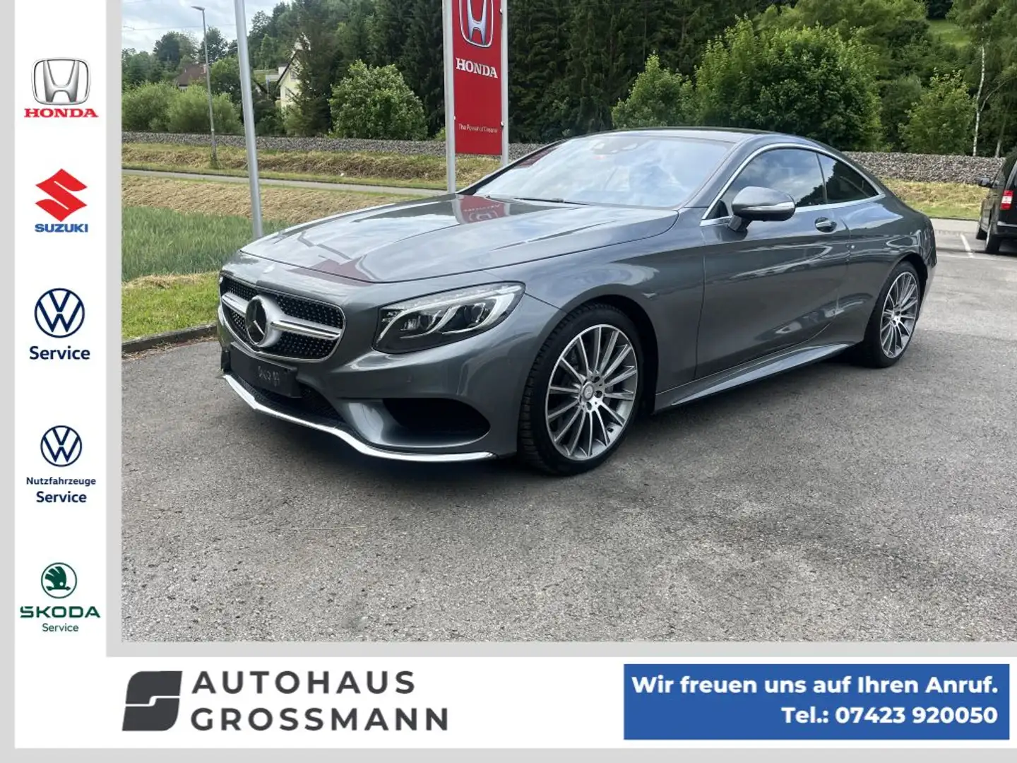 Mercedes-Benz S 500 Coupe 4Matic 9G-TRONIC Grigio - 1