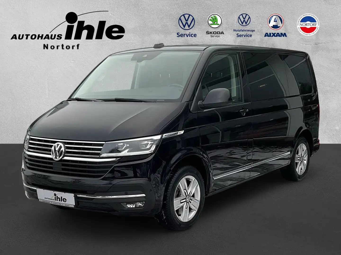 Volkswagen T6.1 Multivan 2.0TDI Cruise DSG RFK Navi ACC LED Schwarz - 1