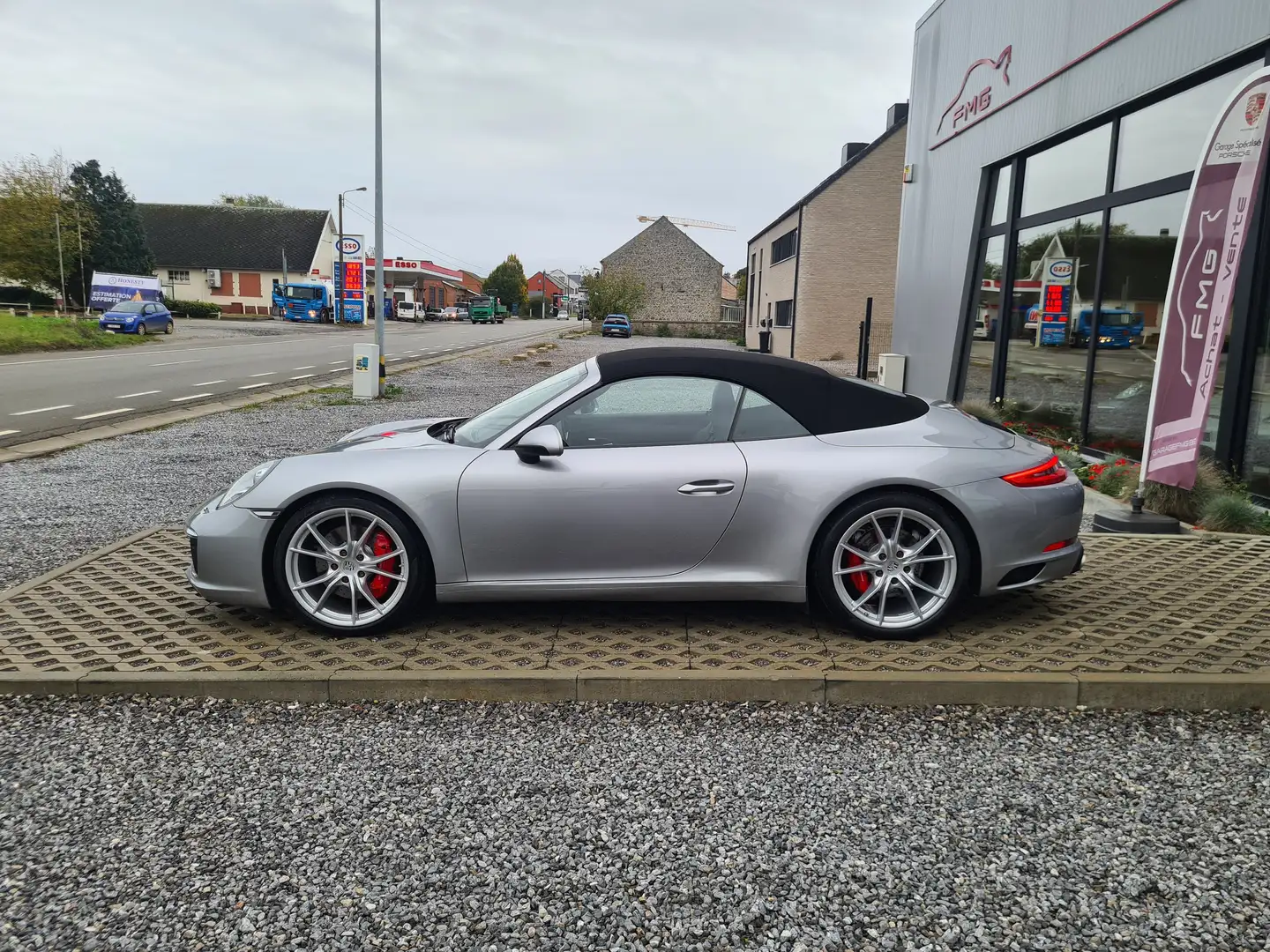 Porsche 911 *** Porsche 991.2 S Cabriolet , pdk *** Zilver - 2