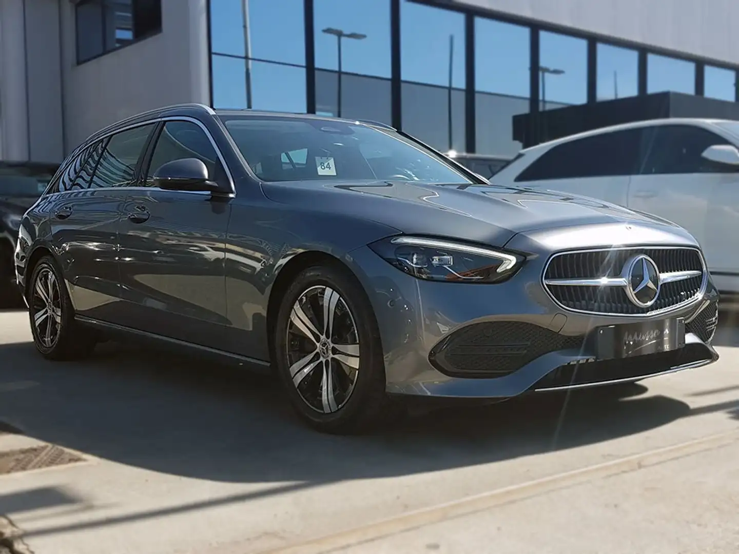 Mercedes-Benz C 200 d SW mhev Sport auto -PROMO- Grigio - 1