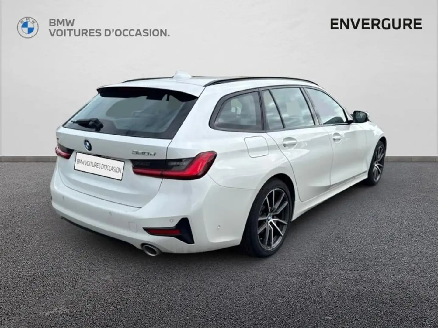 BMW 320 320dA xDrive 190ch Edition Sport Blanc - 2