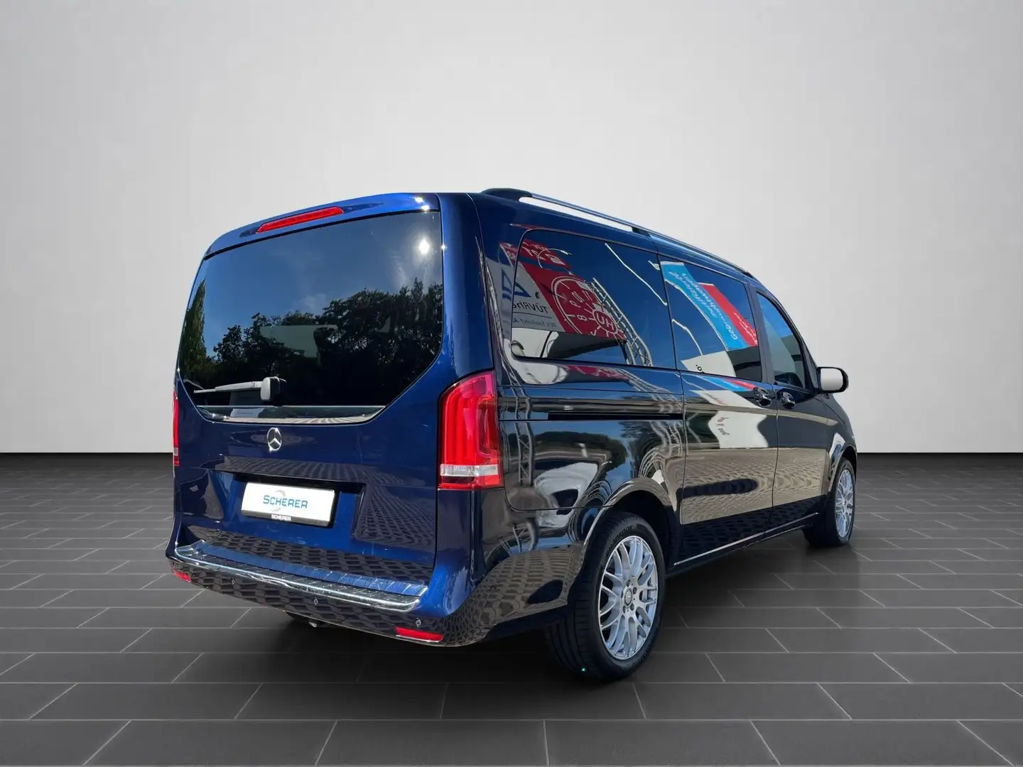 Mercedes-Benz V 250 d Edition 4MATIC lang 7-SITZER STD-HEIZUNG Blau - 2