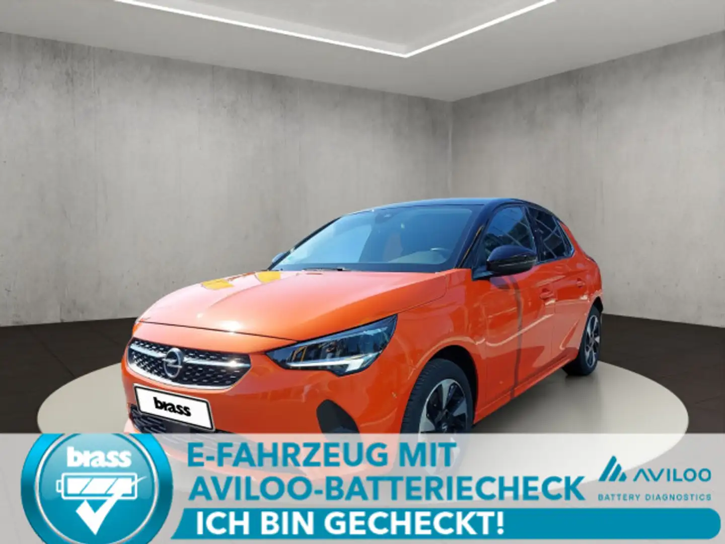 Opel Corsa-e Elegance (Automatik-Elektroantrieb) Orange - 1