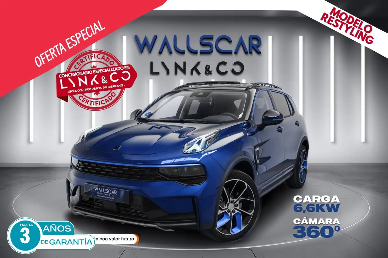 Lynk & Co 01 1 1.5 PHEV Blauw - 1