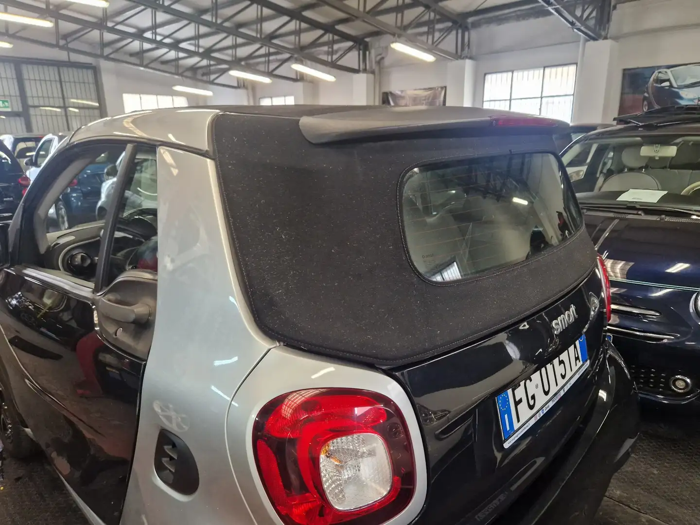 smart forTwo Cabrio passion automatica garanzia full Nero - 2