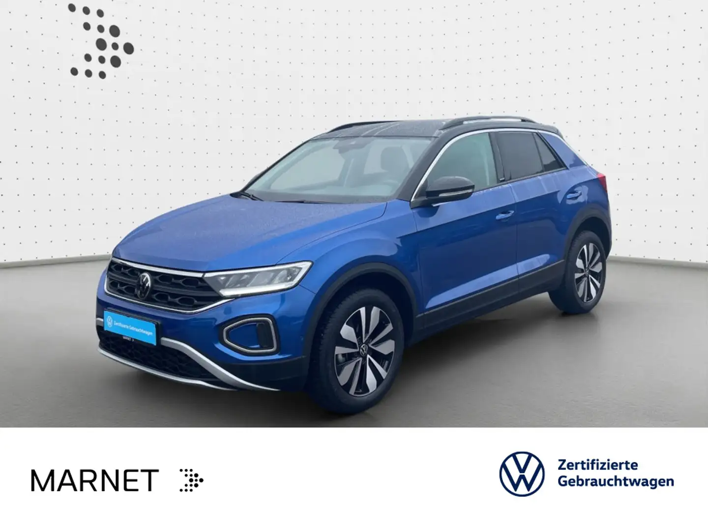 Volkswagen T-Roc T-ROC 1.5 TSI DSG MOVE NAVI*ASG*ACC*LED*ALLWETTE Blau - 1