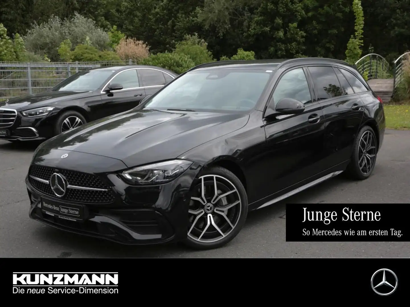 Mercedes-Benz C 300 T AMG MBUXNavi-Prem. Kamera Memory Easy-P Noir - 1
