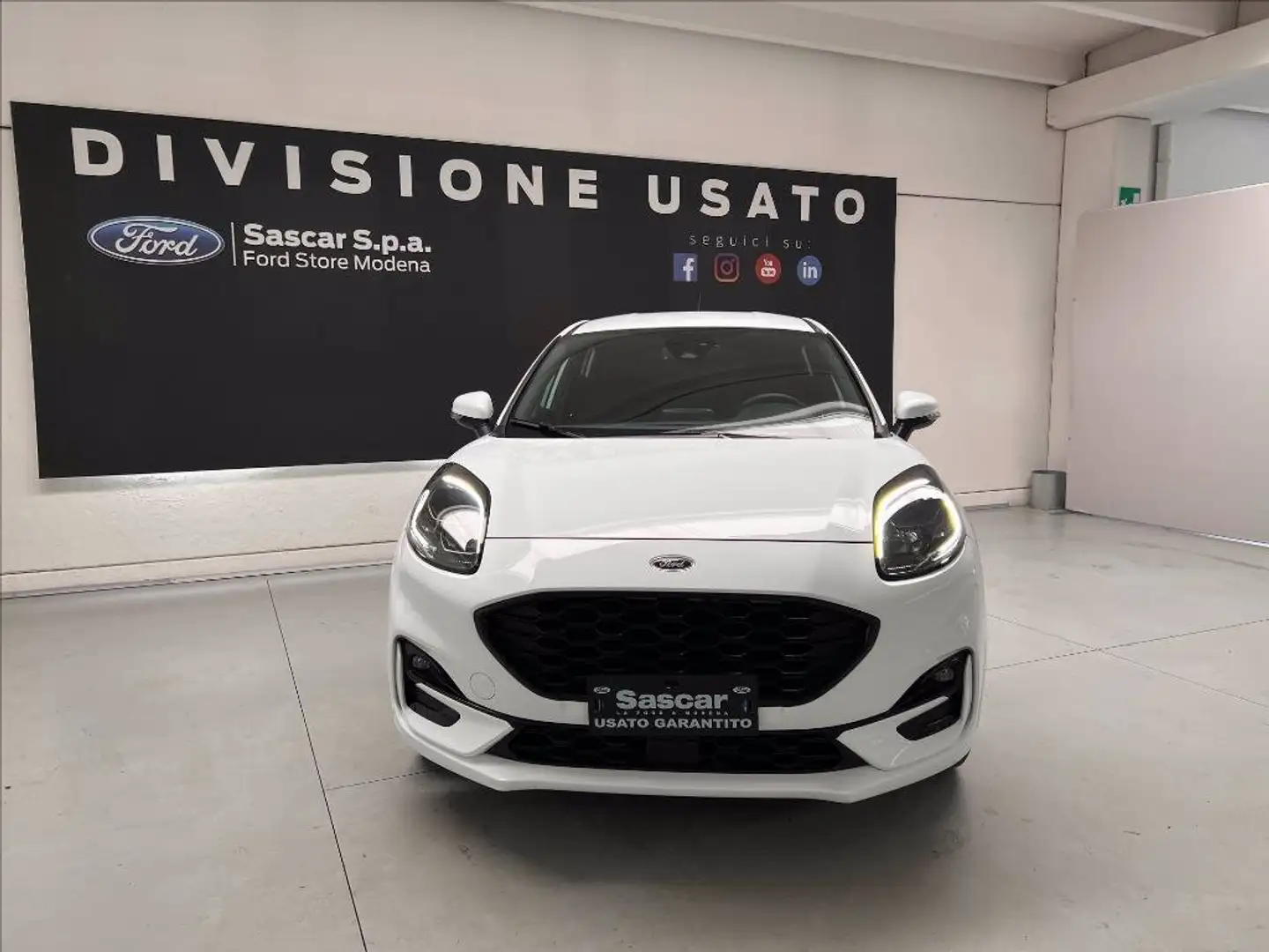 Ford Puma 1.0 ecoboost h ST-Line s&s 125cv Blanc - 2