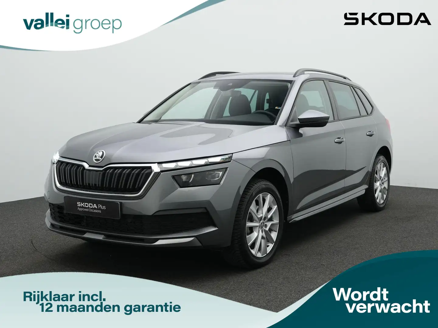 Skoda Kamiq 1.0 TSI 110 pk DSG Style | Achteruitrijcamera | St Grau - 1