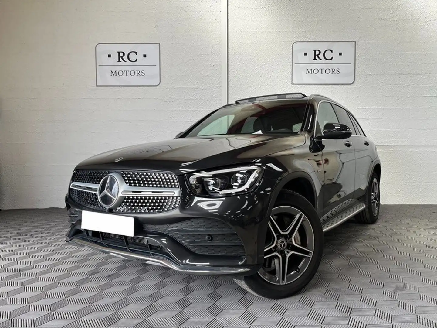Mercedes-Benz GLC 300 e AMG Line *PK PREMIUM *PANO *CAM360 *BURMESTER Gris - 1