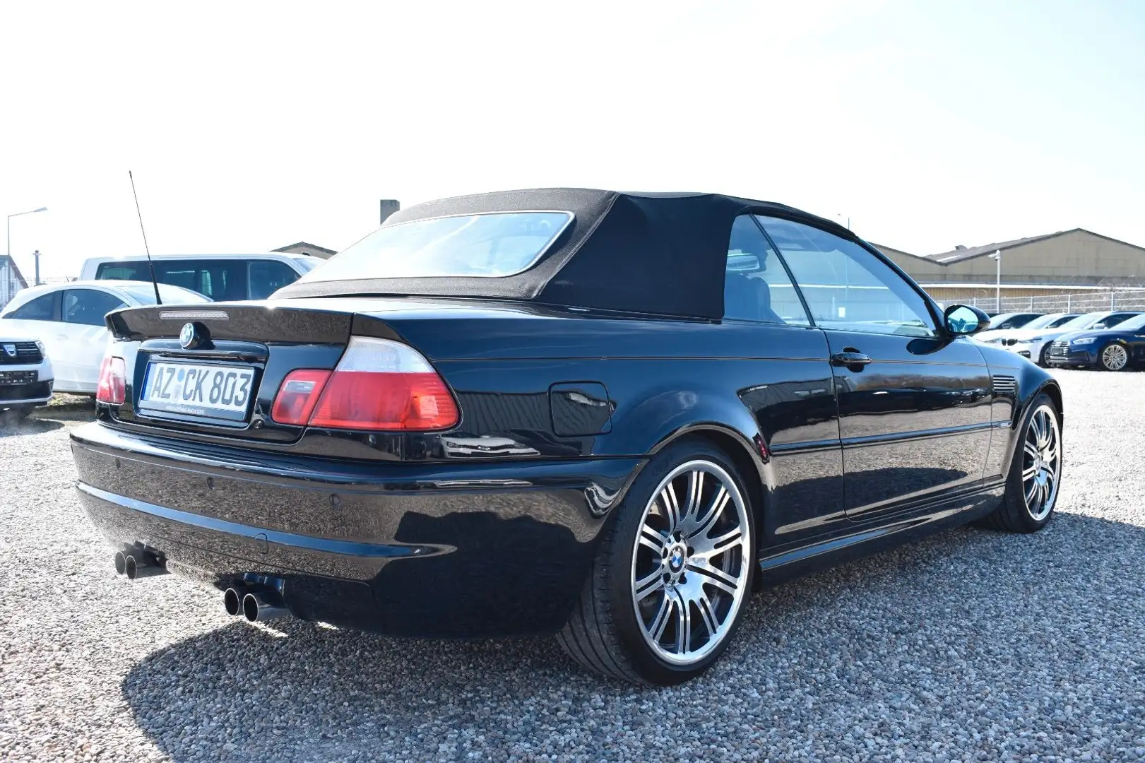 BMW M3 Cabrio Facelift Schalter Navi 16:9 Schwarz ll Schwarz - 2